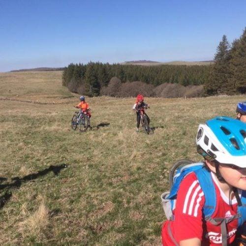 Stage Vtt sous un beau soleil d’Avr…