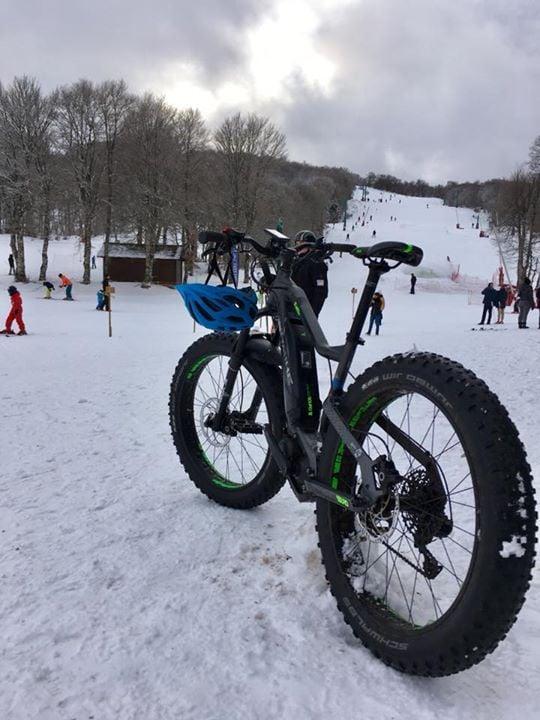 Première rando de 2h en Fat Bike él... Première rando de 2h en Fat Bike él...