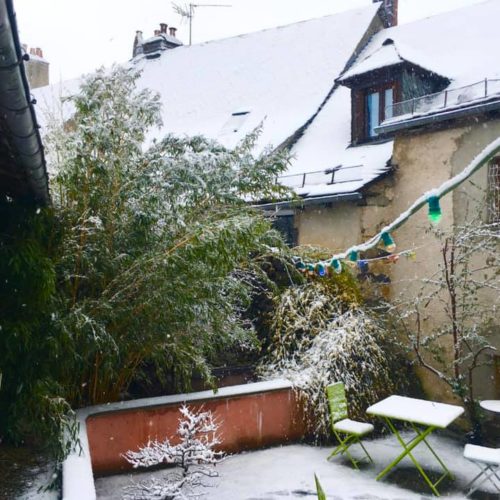 Enfin de la neige