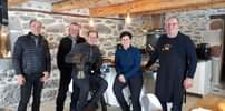 Aubrac rando en raquettes pour TF1 …